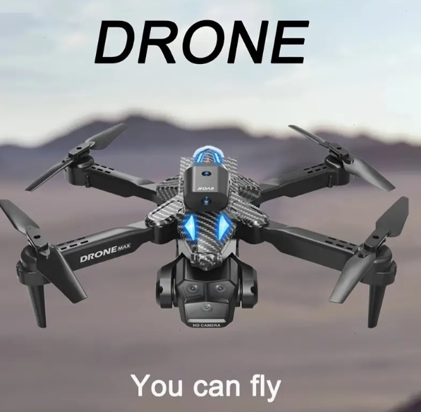 Remote Control Aircraft With Special Design, Three Cameras, 360° Infrared Obstacle Avoidance, Optical Flow Hover, Electronic Lens, And Stunt Rolling Capabilities