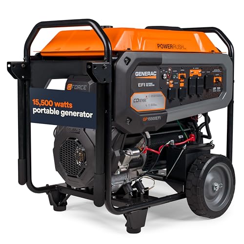 8000-Watt Diesel-Powered Portable Generator