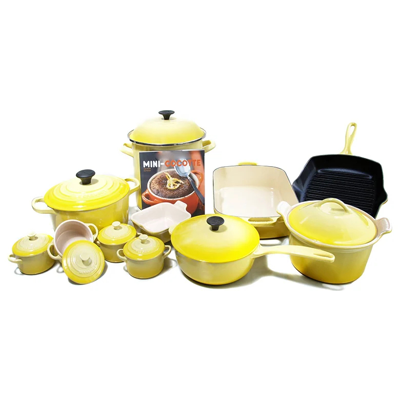 Limited-Time Offer! 20-Piece Cast Iron Cookware Set