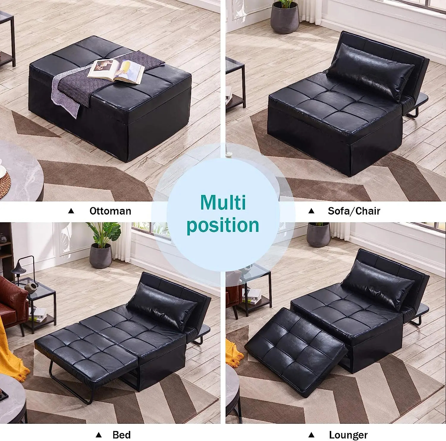 💥BUY 1 GET 1 FREE🔥4 in 1 Multifunctional Folding Sofa Bed⏰Only 69 stocks left, Almost Sold Out⏰