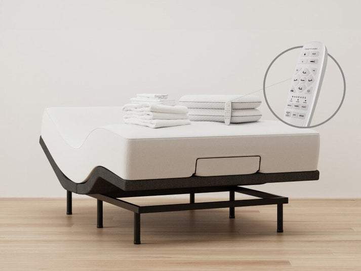 🔥Customized adjustable bed frame, pillow tilt, waist adjustment, wall-mounted✨