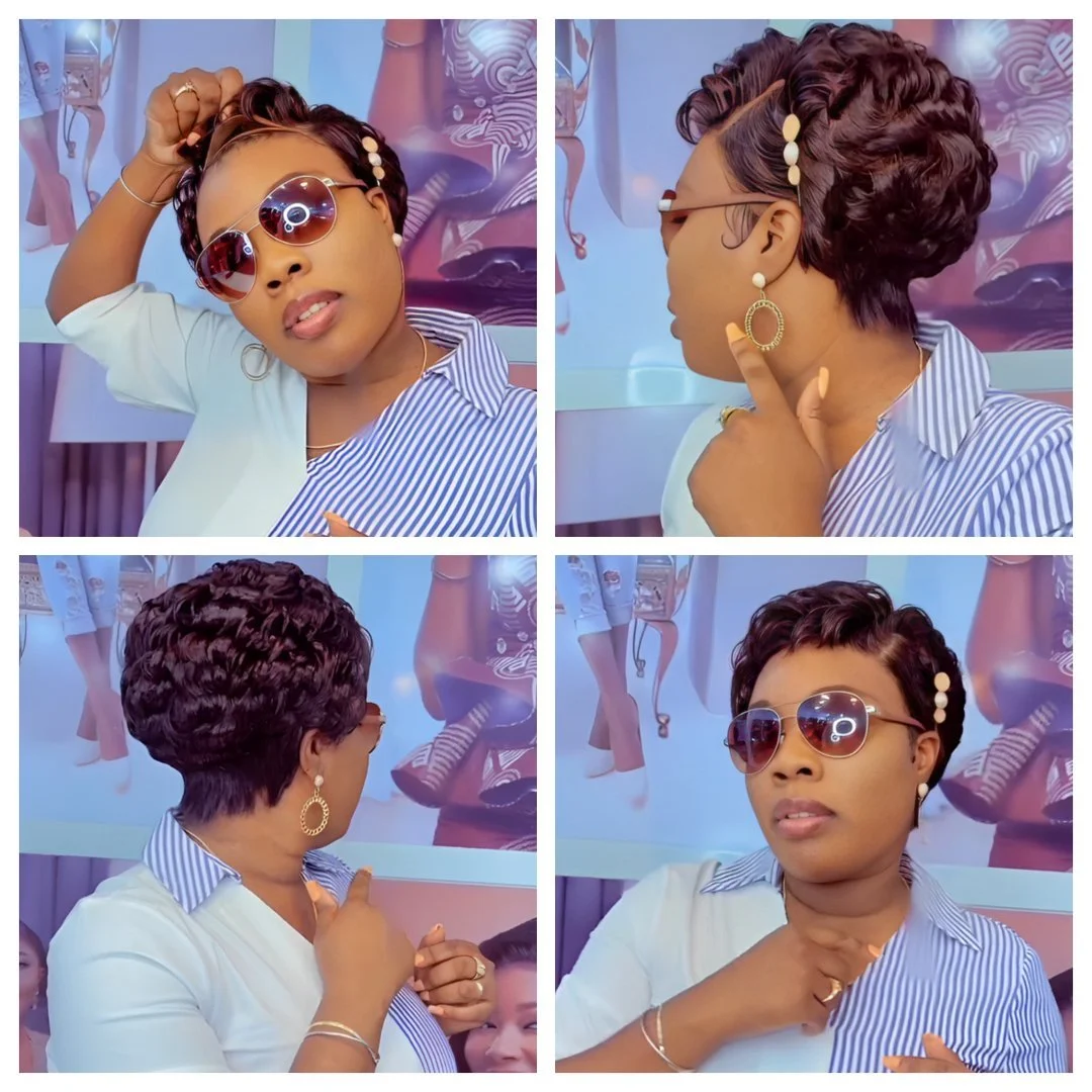 （Buy One Get One Free）Hot Sale Glueless New Short Wig Bob Curly Hair