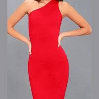 Bodycon Red Dress