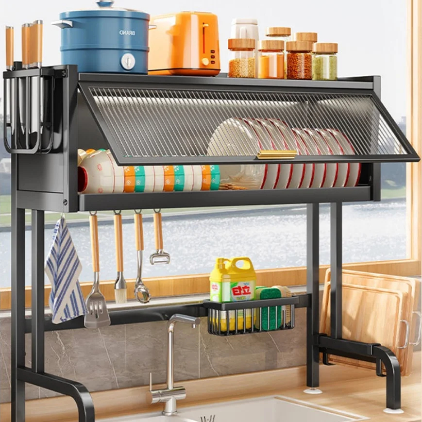 2023NEW Adjustable 2-Tier Kitchen Countertop Drainer