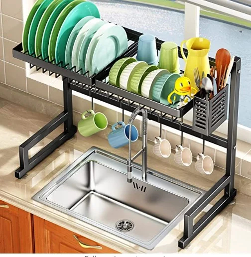 2023NEW Adjustable 2-Tier Kitchen Countertop Drainer