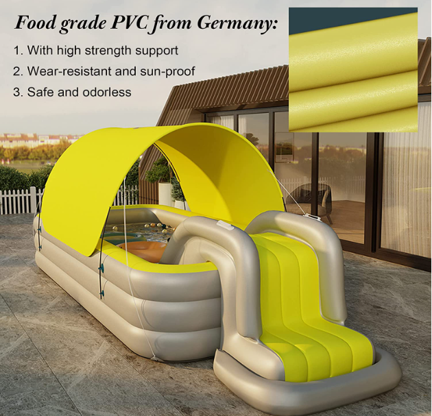 ₱999 yuan low price clearance! Limited stock, same day shipping, inflatable swimming pool kids pool with shade.