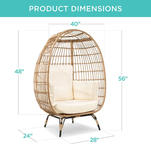 【Buy 1 get 1 free】🔥Wicker egg chair🔥On The Last Day