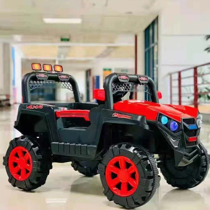 【F】Children's electric jeep off-road four-wheel vehicle Super children ride outdoors