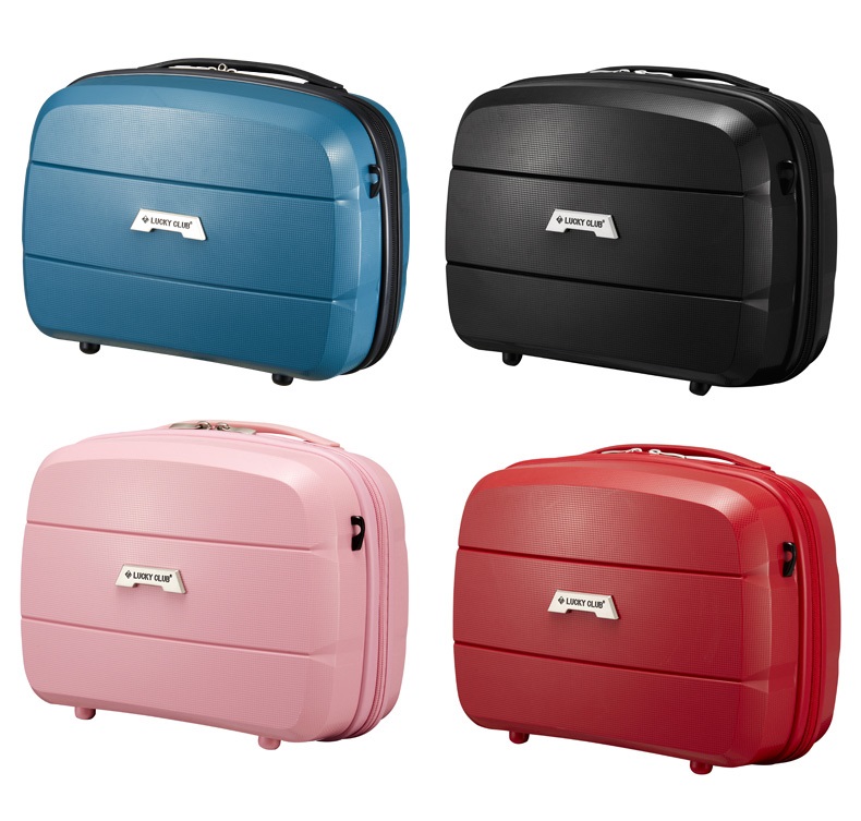 【The Set of 2】Multifunctional Luggage Set Polypropylene Hard Side Cabin Suitcase