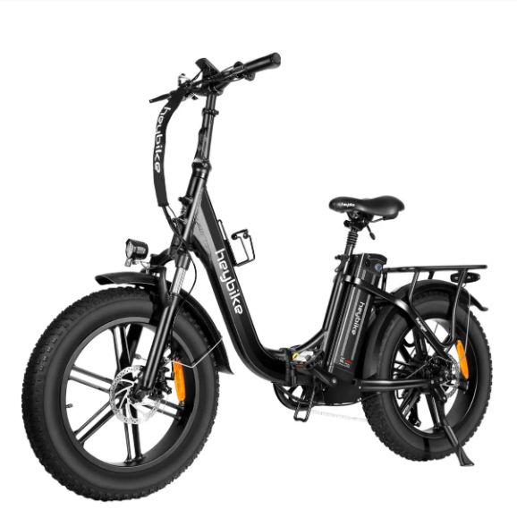 【CLEARANCE SALE】Folding Full Suspension Electric Wide Tire Bike 80Km Range