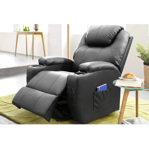 ✨Faux Leather Power Lift Recliner Chair with Massage and Heating Functions✨