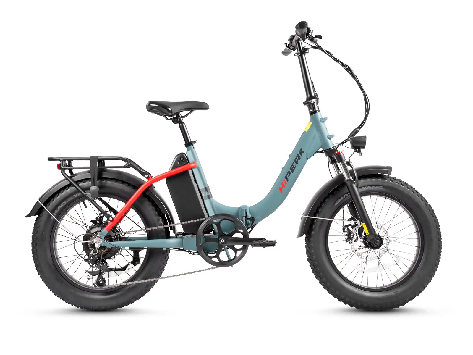 🔥HiPEAK ELIAS 48V Step-Thru Fat Tire Folding Electric Bike🔥