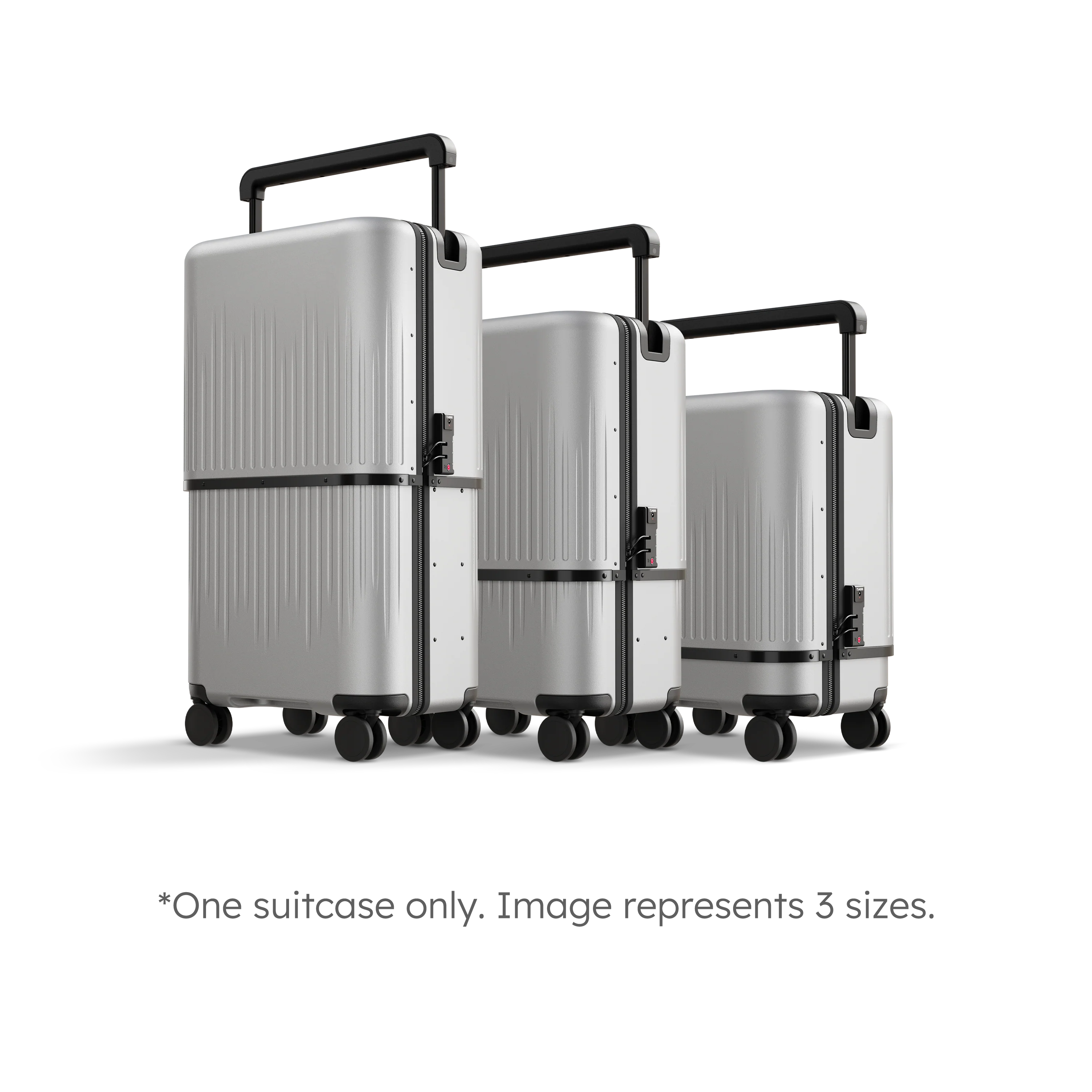 3-in-1 Expandable Hardside Luggage