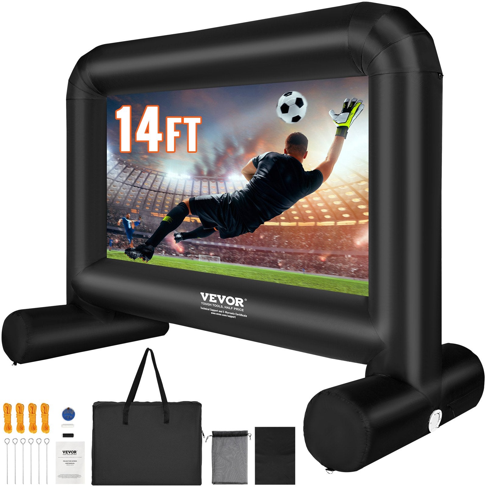 VEVOR Inflatable Movie Screen