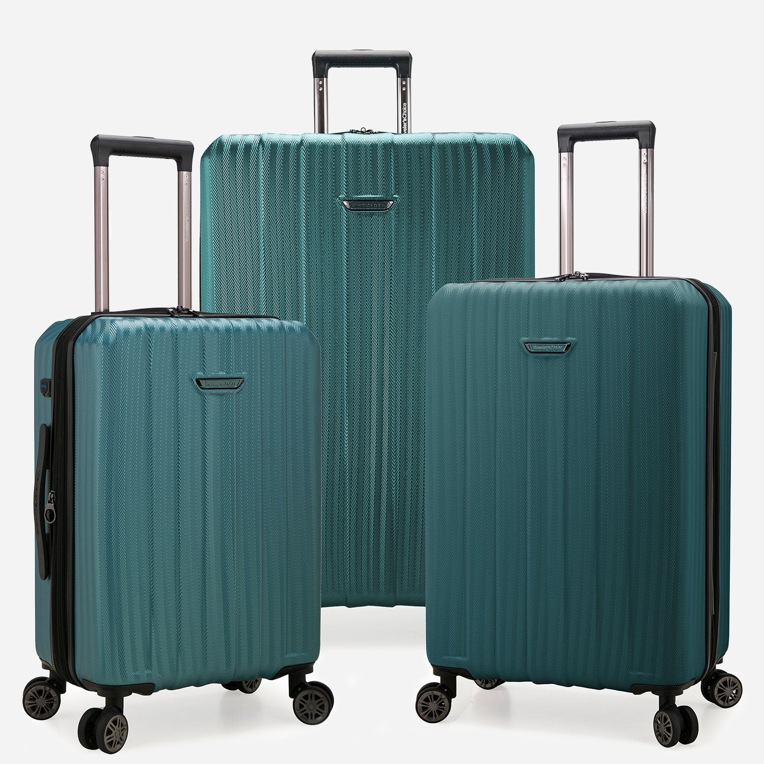 Dana Point 3 Piece Spinner Luggage Set-Suitcase clearance