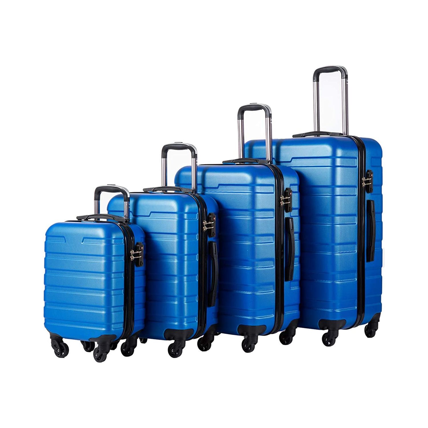 Luggage 4 Piece Set Suitcase Spinner Hardshell Lightweight TSA Lock-Suitcase clearance