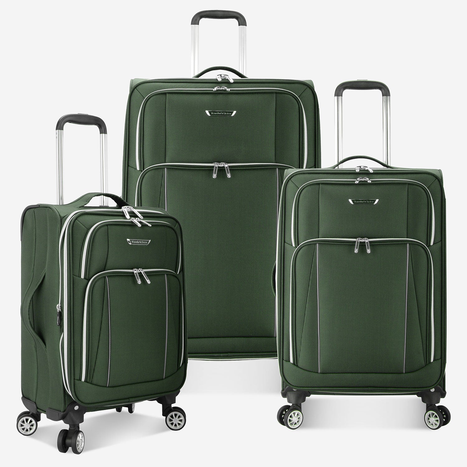 Lares 3 Piece Spinner Luggage Set-Suitcase clearance