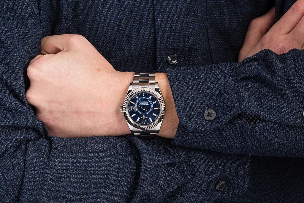 Luxury Watches Blue Dial 42mm