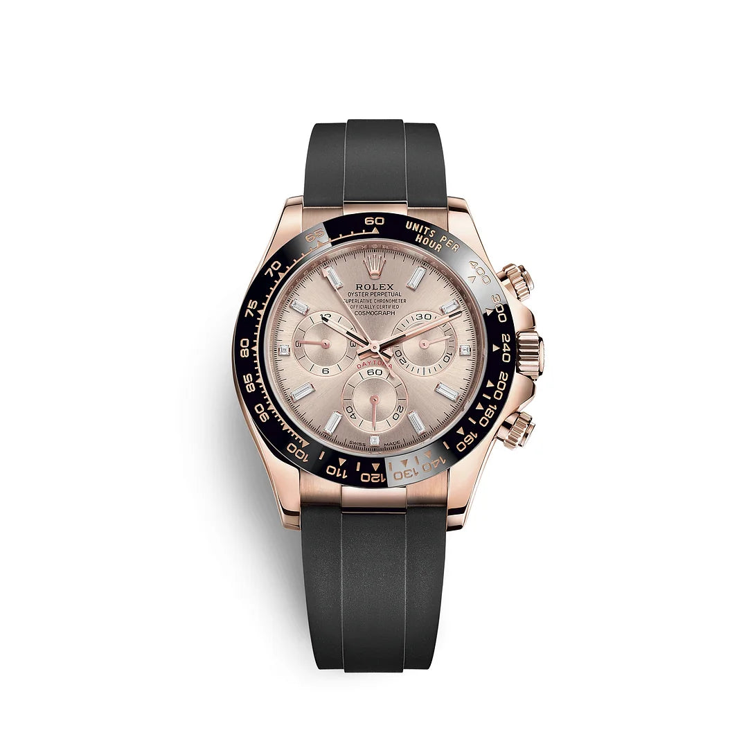 Luxury Watches Pink Dial with Diamonds 40mm