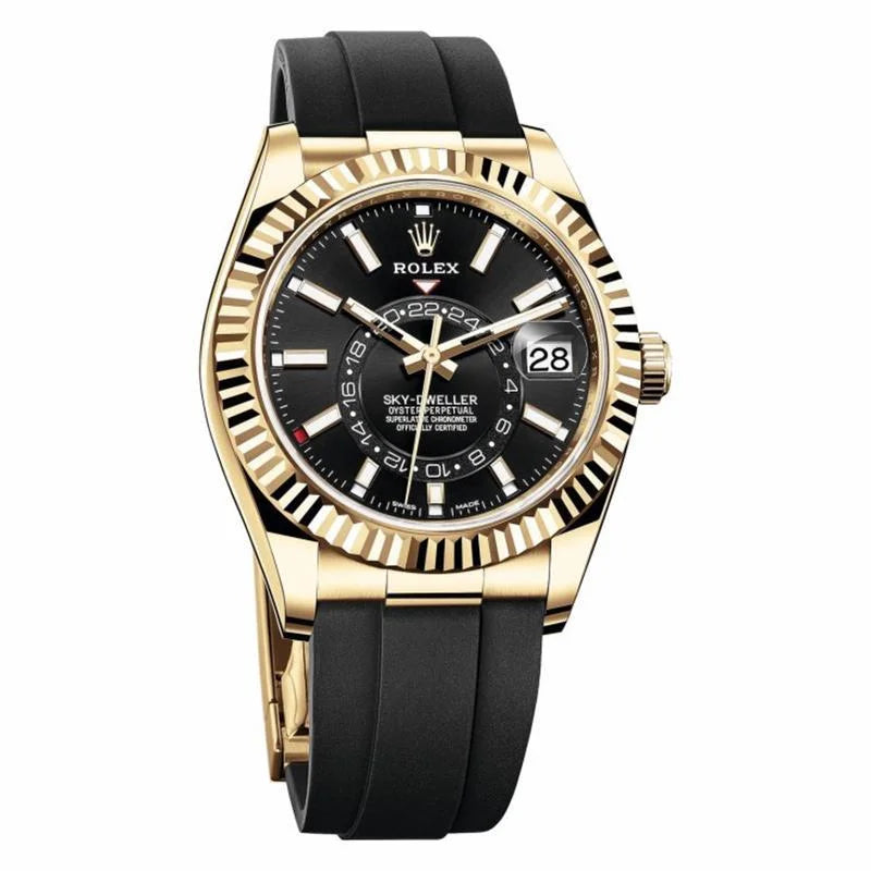 Luxury Watches 18k Yellow Gold 42mm