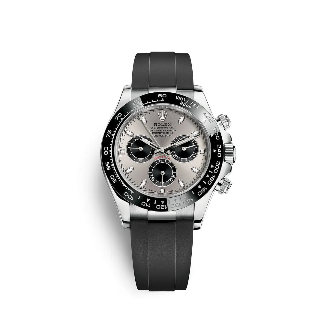 Luxury Watches Silver Oysterflex 40mm