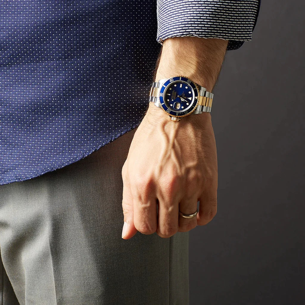 Submariner Date Blue Dial Two Tone 41mm