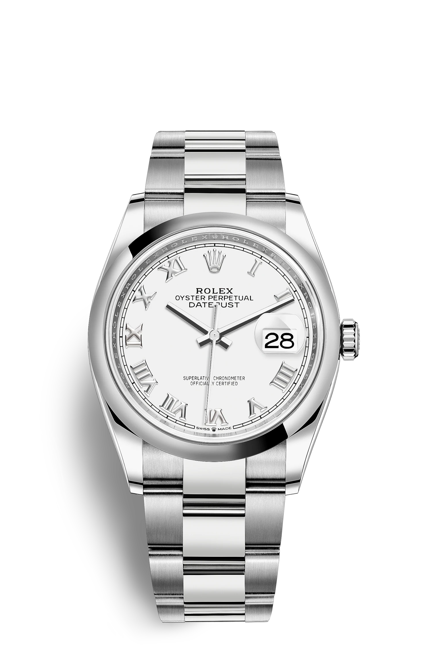 DATE-Steel-36mm Watch