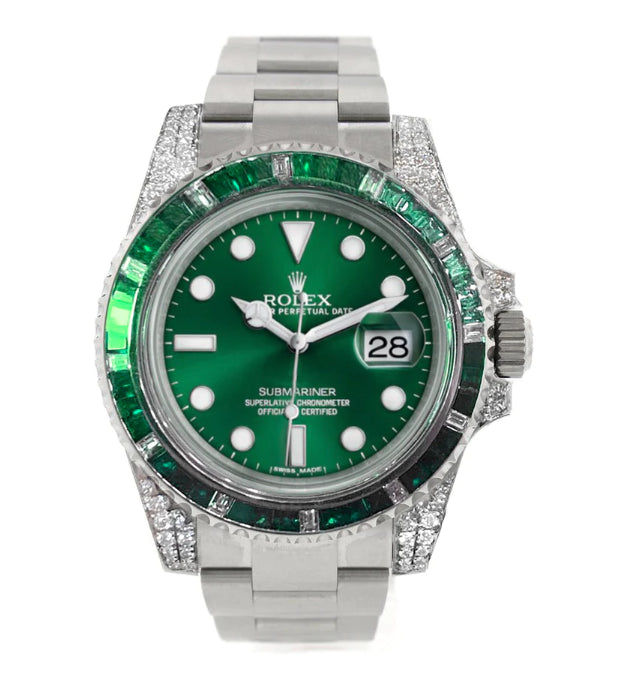 Submariner Green Diamond Dial 40mm