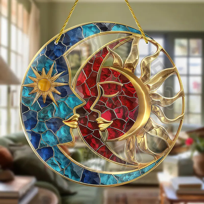 Personalized Window Hanging Suncatcher Ornament