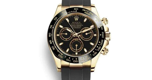 Luxury Watches Black Yellow Gold 40mm