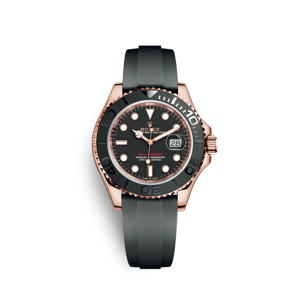 Yacht-Master Rose Gold Black Ceramic Bezel 40mm