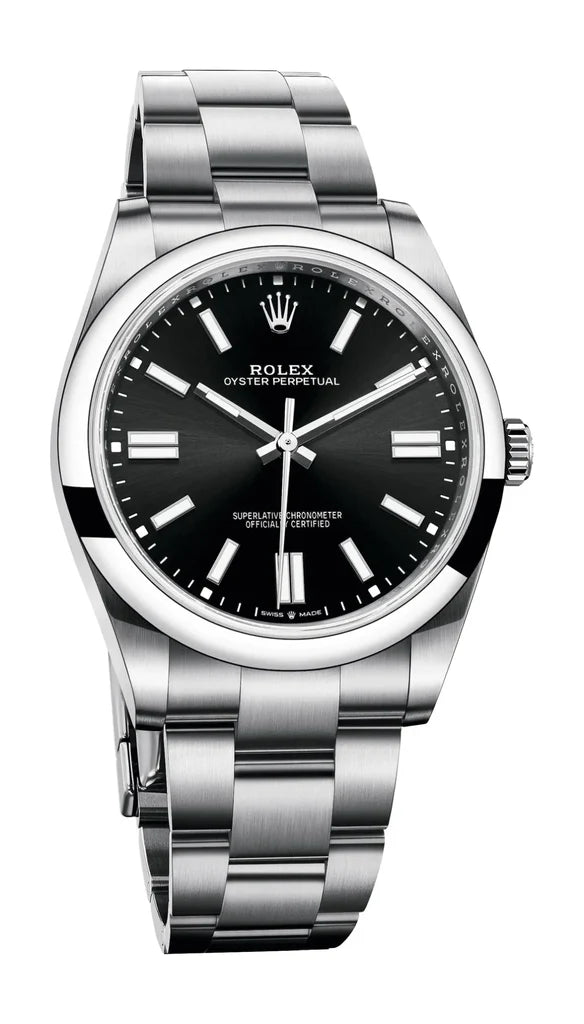 Luxury WatchBright Black Dial - New 41mm