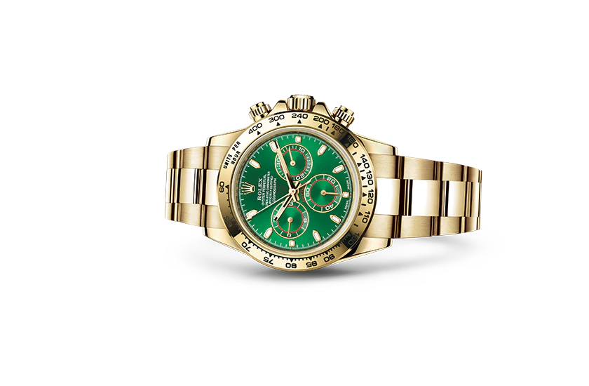 Luxury Watches Gold Green Dial 40mm