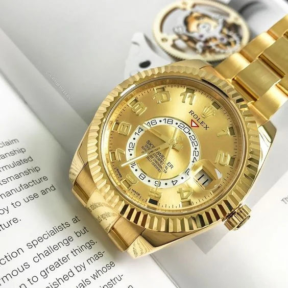 Sky-Dweller Yellow Gold Chamapgne 42MM