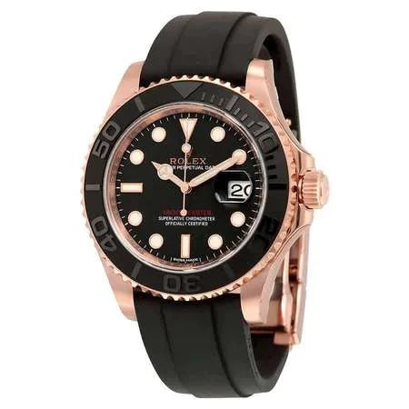 Yacht-Master Rose Gold Black Ceramic Bezel 40mm