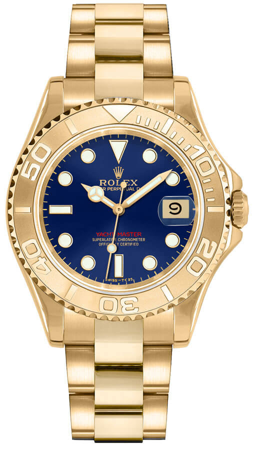 Yachtmaster Medium Gold 750 Automatik35 mm Gold