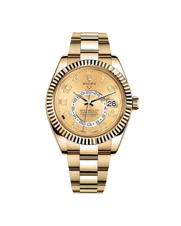 Sky-Dweller Yellow Gold Chamapgne 42MM