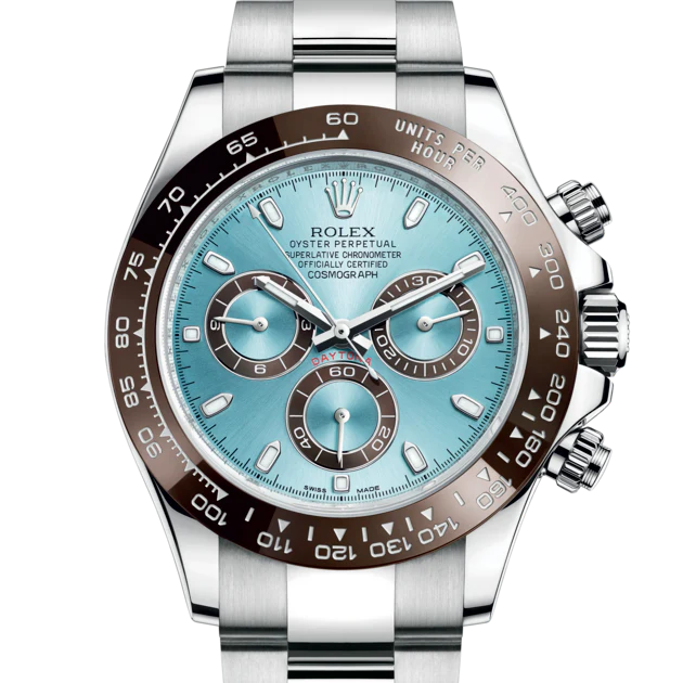 Luxury Watches 50th Anniversary Ice Blue 40mm