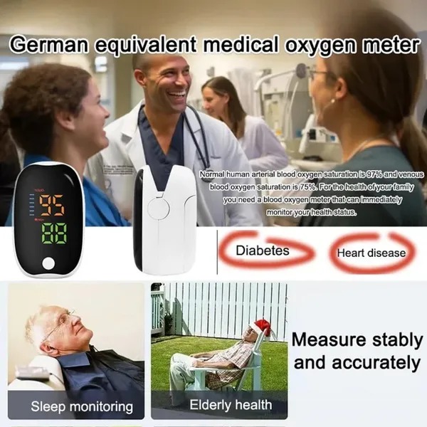 High-Precision Medical Pulse Oximeter