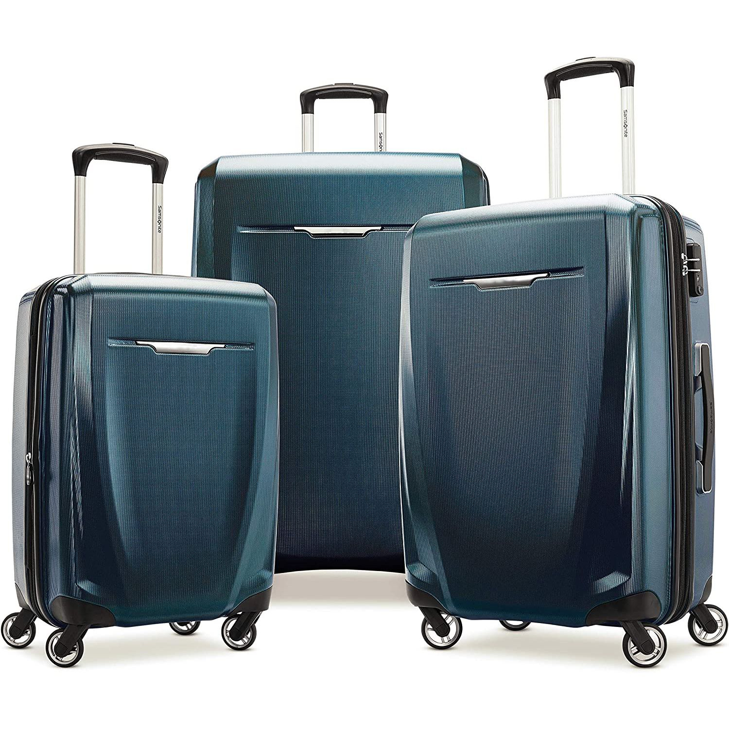 Winfield 3 DLX Hardside Luggage with Spinners, 3-Piece Set