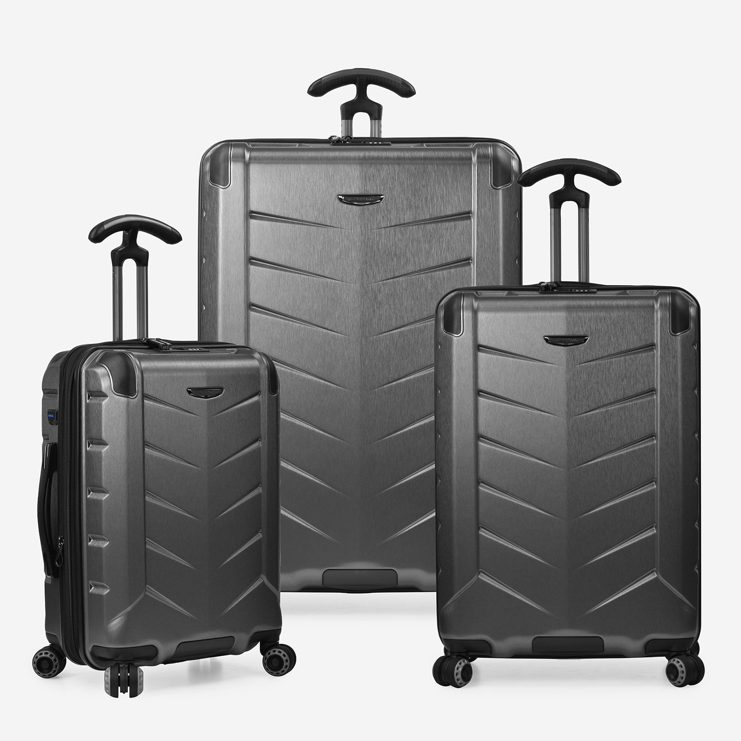 Silverwood II 3 Piece Spinner Luggage Set