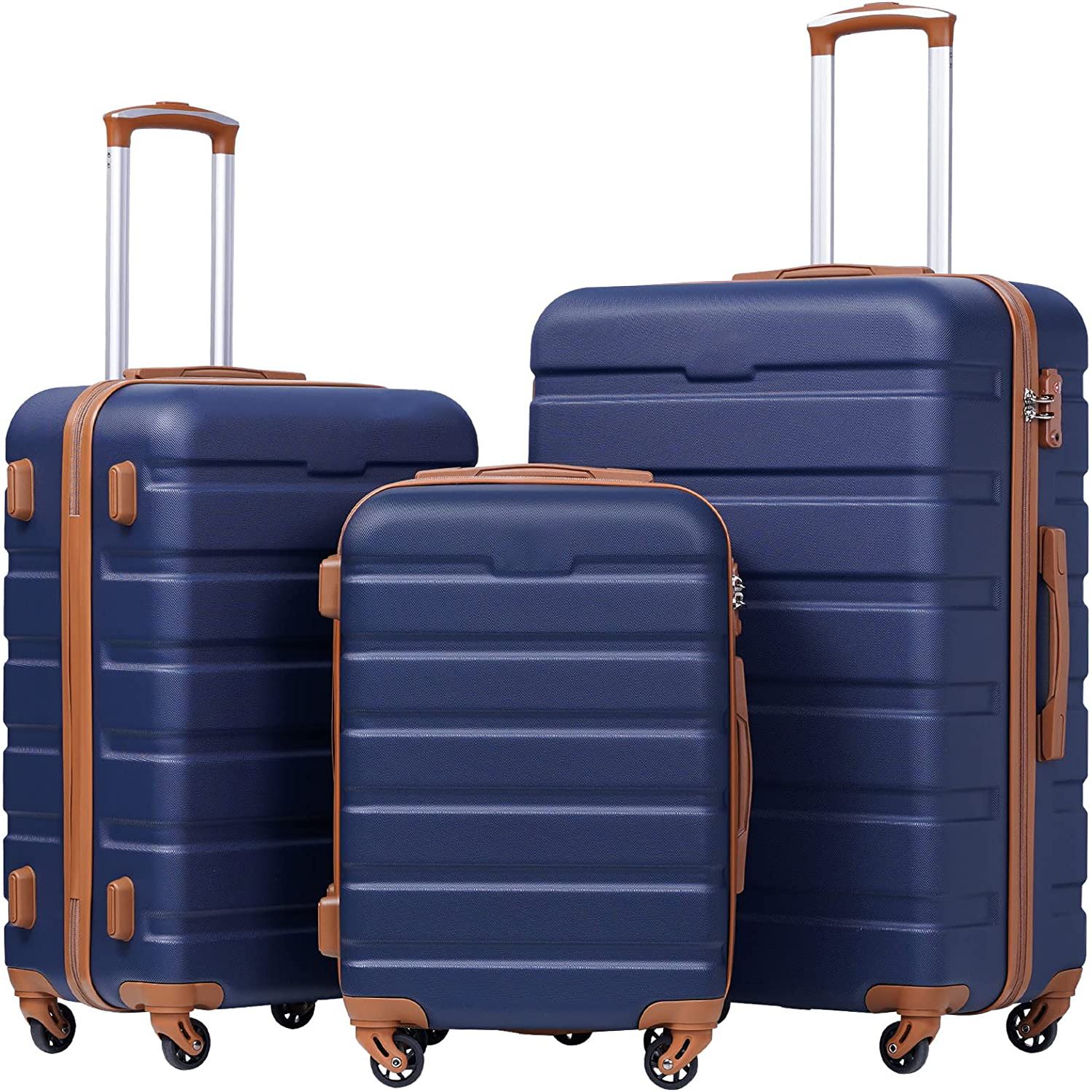 Luggage 3 Piece SetApricot Navy