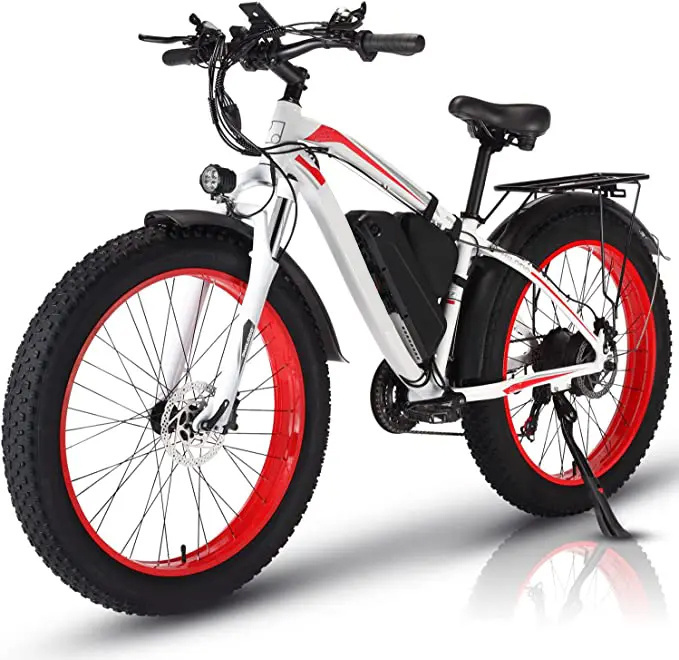 🎉( CLEARANCE SALE ) 🎉✨Wide tire electric bicycle with removable battery 2000W 48V/17.5Ah 35MPH✨