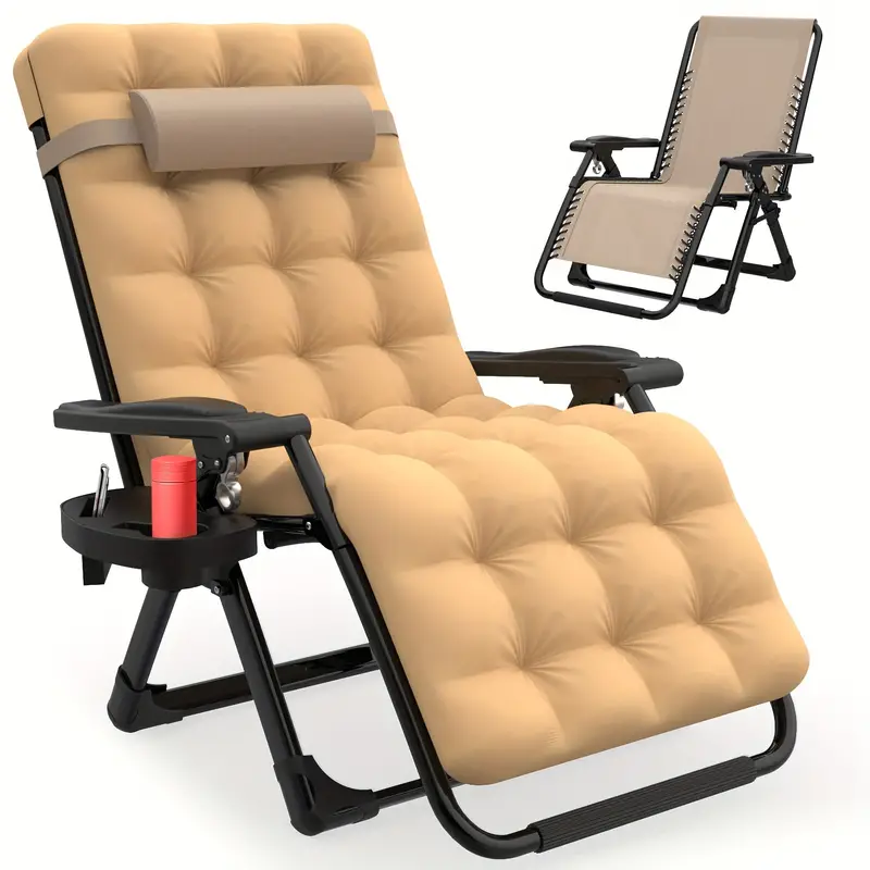 💖【Buy 1 take 1】Zero Gravity Lounger Chair, Folding Camping Chair