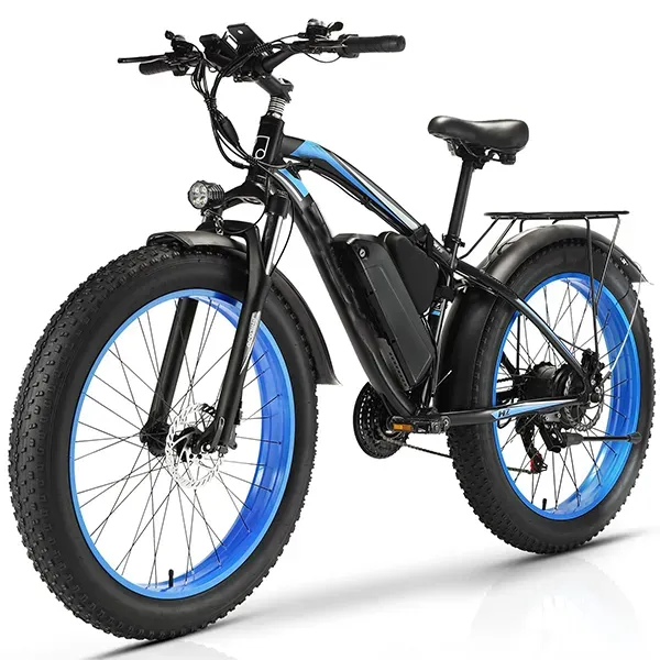 ✨Wide tire electric bicycle with removable battery 2000W 48V/17.5Ah 35MPH✨