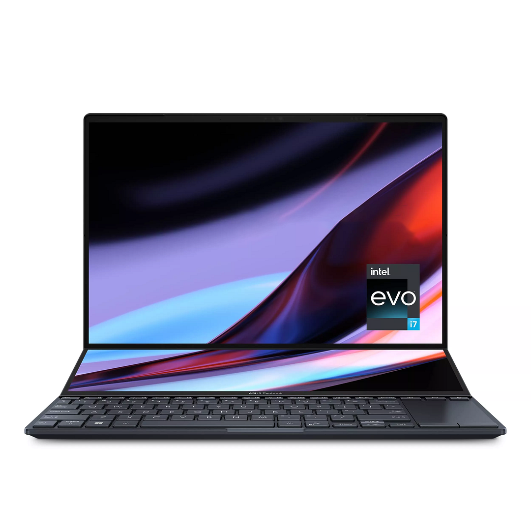 🔥ZENBOOK PRO 14 DUO 1TB #OLED Dual-screen laptop designed to help you unleash your creative potential