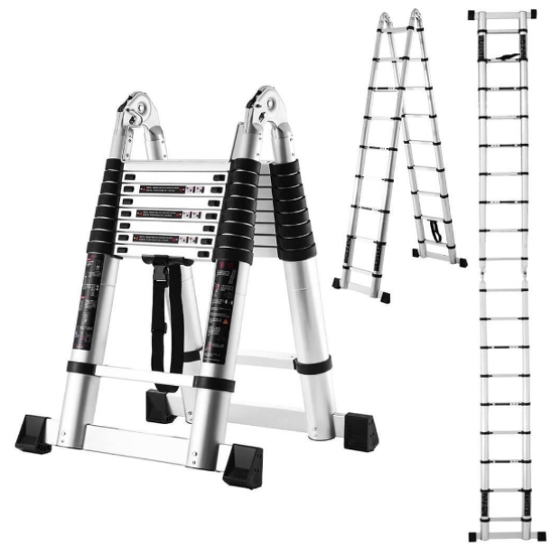 🔥【Buy 1 get 1 free】 6.9 meters. Aluminum telescopic ladder