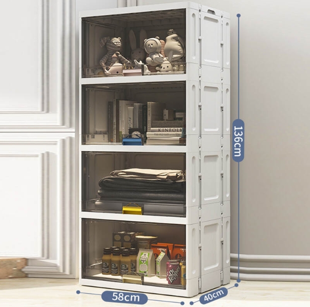 【Buy 1 Get 1 Free】Folding storage cabinet（8-10 layers）