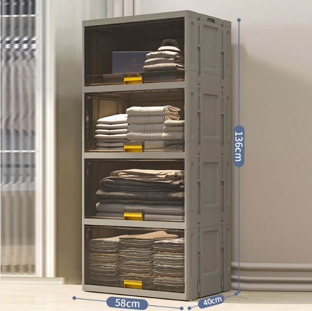 【Buy 1 Get 1 Free】Folding storage cabinet（8-10 layers）