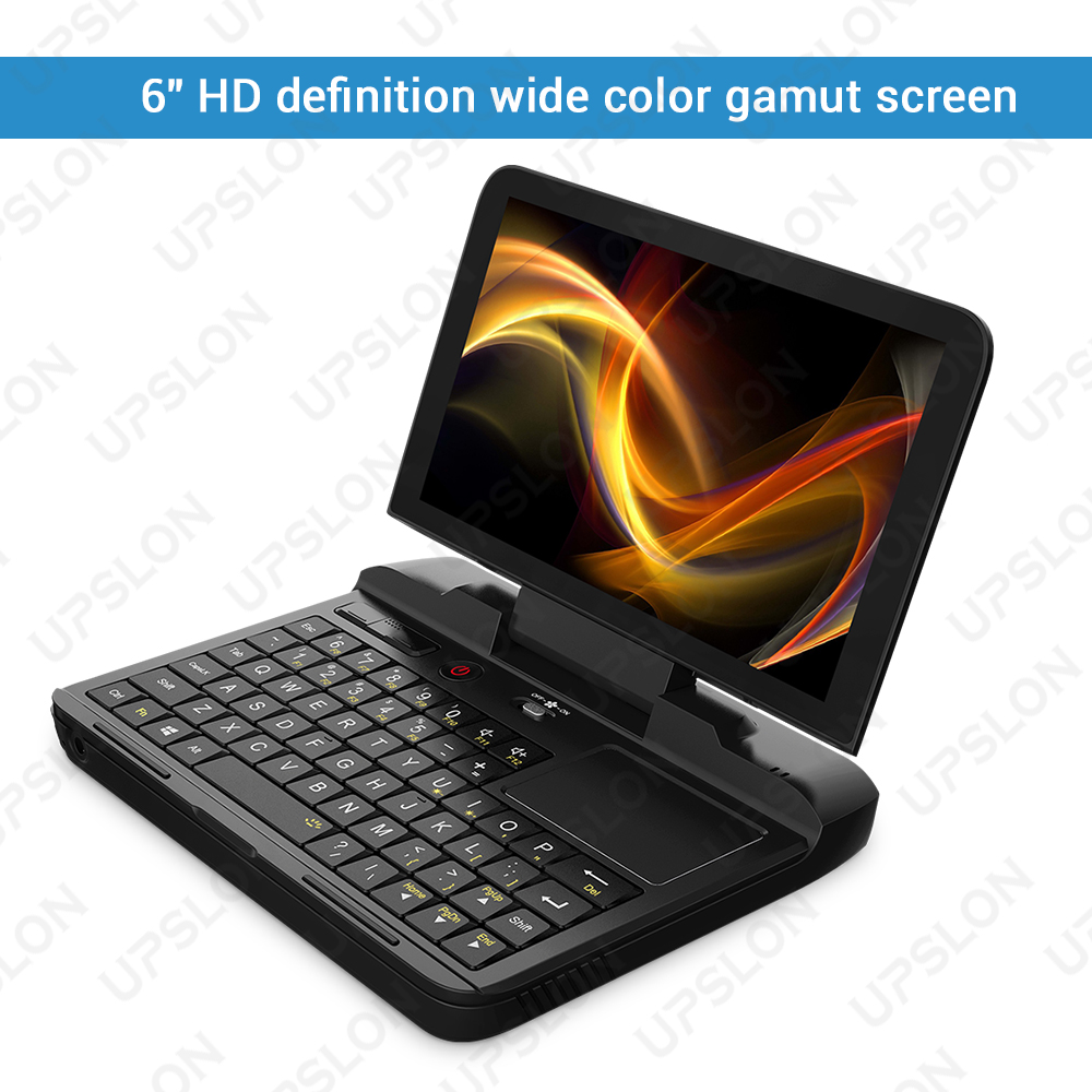 GPD Komputer Mini PC Mikro Windows 10 Ubuntu 6GB RAM 128GB SSD WIFI Bluetooth Pocket Portable PC Laptop Notebook